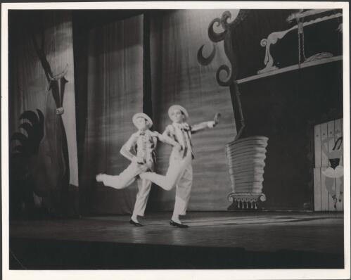 Edouard Borovansky and Serge Bousloff in Façade, Borovansky Ballet [picture]/ D. Darian Smith