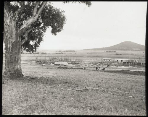 Foundations, Parliament House, 1924 [picture] / W.J. Mildenhall