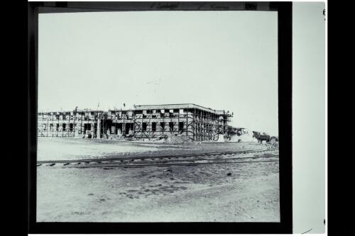 Parliament House under construction, 1925 [picture] / W.J. Mildenhall