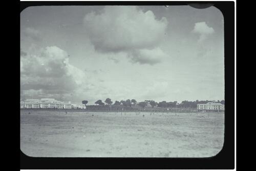 Parliament House grounds before planting [picture] / W.J. Mildenhall