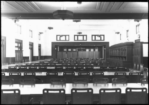 Dining Room, Parliament House, 1927 [picture] / W.J. Mildenhall