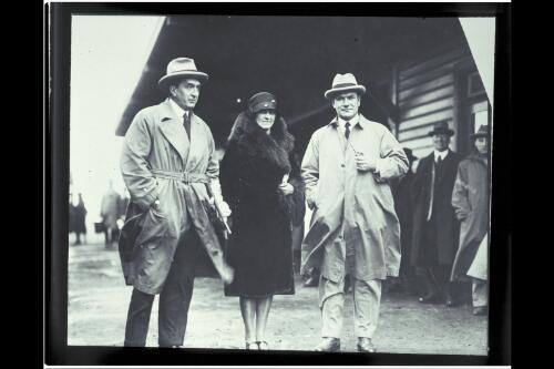 Mr and Mrs S.M. Bruce with J.H. Butters [picture] / W.J. Mildenhall