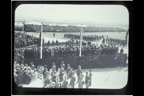 Royal Visit, Parliament House, Canberra, 1927 [picture] / W.J. Mildenhall