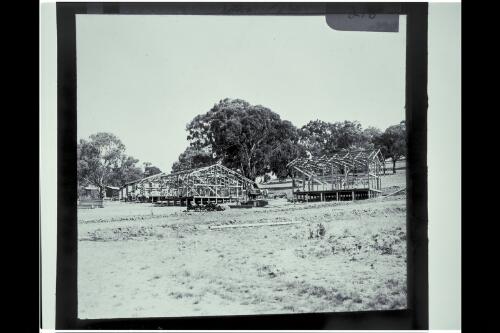 Start of Westlake cottages [picture] / W.J. Mildenhall