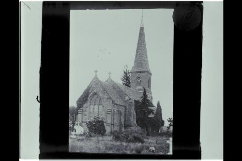 Early photograph of St John's Church [picture] / W.J. Mildenhall