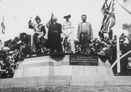 Naming of Canberra by Lady Denman, Australian Capital Territory [picture]