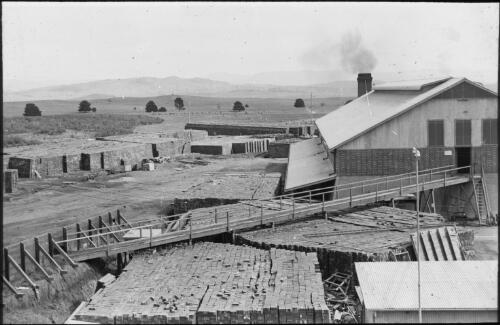Early picture of Brick Works, Yarralumla [picture] / W.J. Mildenhall