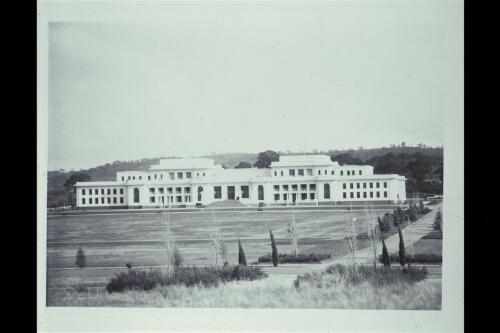 Parliament House about 1932 [picture] / W.J. Mildenhall