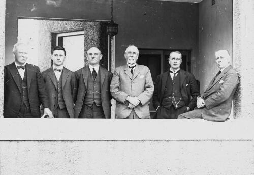 Federal Capital Advisory Committee, Canberra, ca. 1922 [transparency] / W.J. Mildenhall