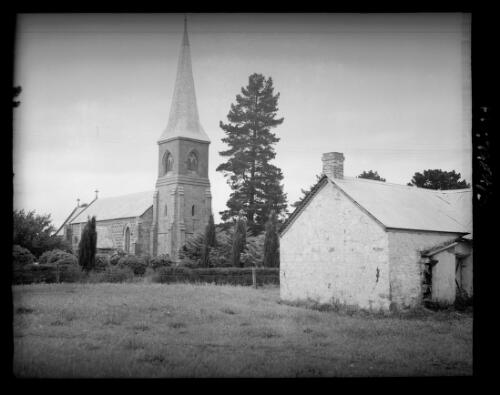 St. John's Anglican Church and schoolhouse, Reid, A.C.T. [picture] / Frank Moore
