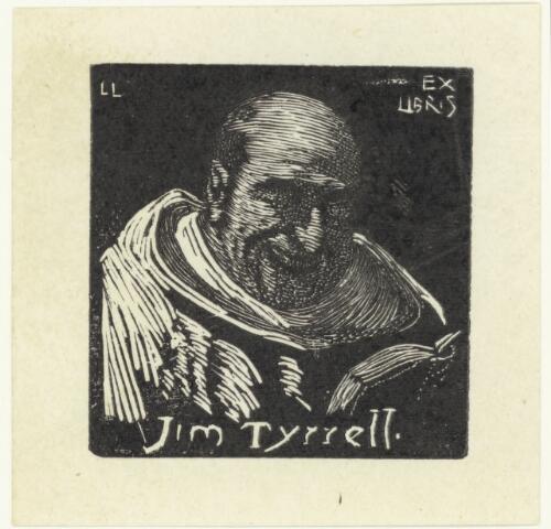 [Bookplate for Jim Tyrrell] [picture] / Lionel Lindsay