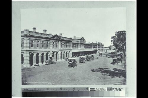 Central Railway Station, Perth [picture] / A.J.M
