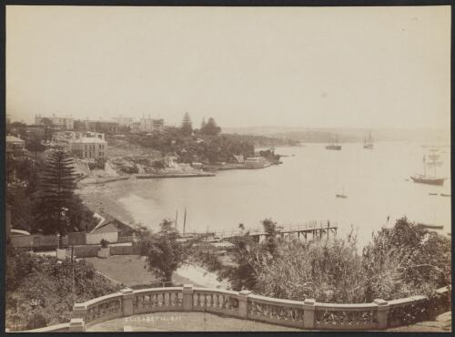 View of Elizabeth Bay, Sydney, New South Wales, ca. 1875 [picture] / Charles Bayliss