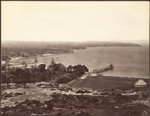 Watsons Bay and pier, New South Wales, ca. 1880 [picture] / C. Bayliss