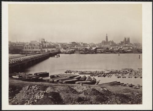 View of Sydney from Pyrmont, New South Wales, ca. 1880 [picture] / Charles Bayliss