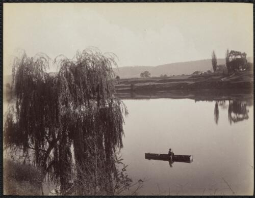 Nepean River near Penrith, New South Wales, ca. 1880 [picture] / Charles Bayliss