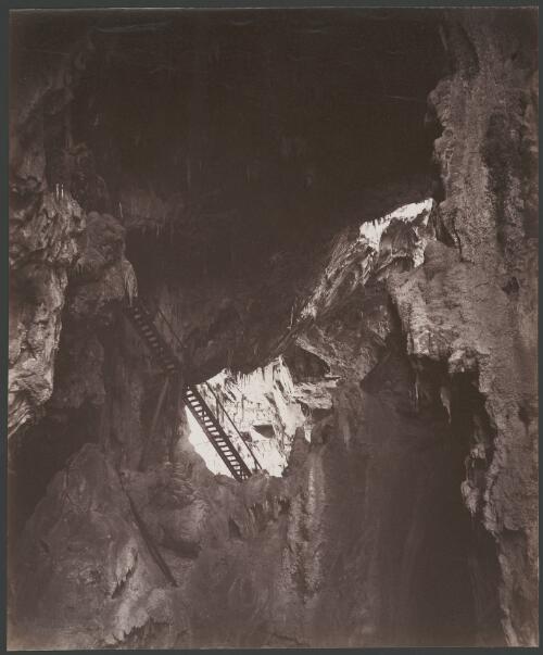 Nettle Cave showing Devil's Coach House, Jenolan Caves, New South Wales [picture] / C. Bayliss