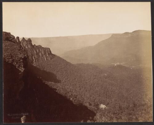 Three Sisters, Blue Mountains, New South Wales, ca. 1880 [picture] / C. Bayliss