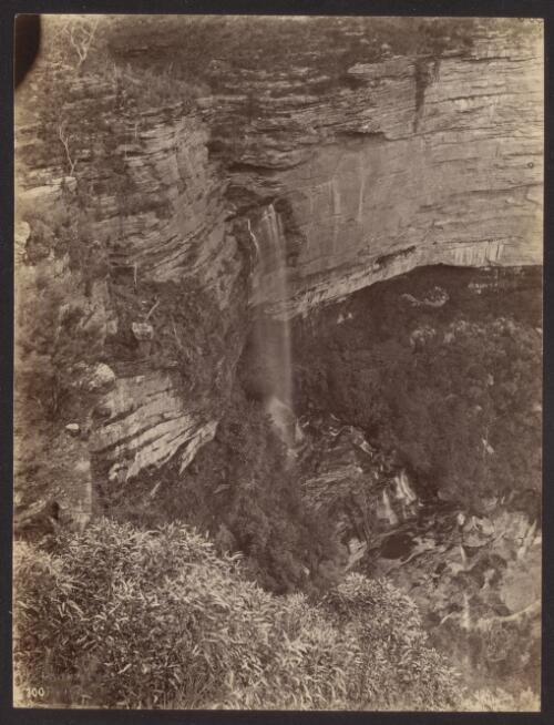 Katoomba Falls, Blue Mountains, New South Wales, ca. 1880 [picture] / C. Bayliss