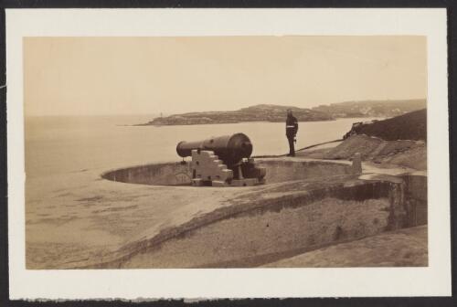 Battery on Middle Head, New South Wales, ca. 1885 [picture] / Charles Bayliss