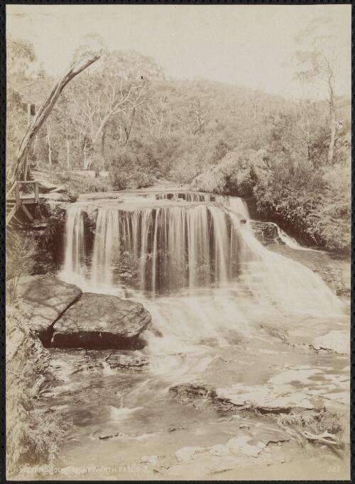Weeping Rock, Wentworth Falls, New South Wales [picture] / C. Bayliss