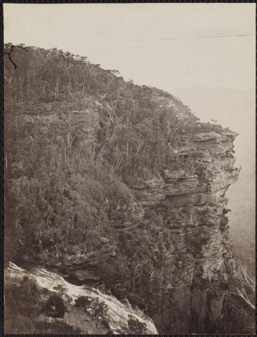 Head of the Wentworth Falls, New South Wales [picture] / C. Bayliss