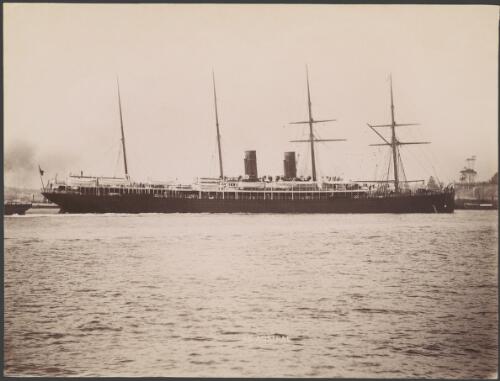 SS Austral, Sydney Harbour, New South Wales, 1881? [picture] / C. Bayliss