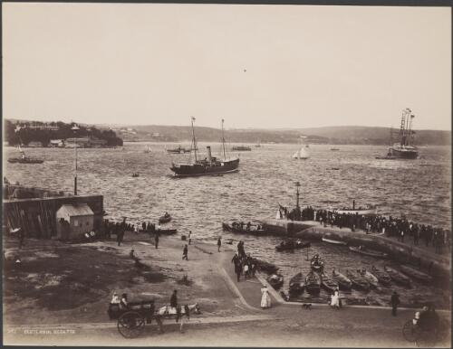 Centennial regatta, Sydney Harbour, New South Wales, 1888 [picture] / Charles Bayliss