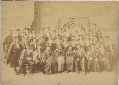 Members of Sydney University, Sydney, 14 April 1890 [picture] / Charles Bayliss