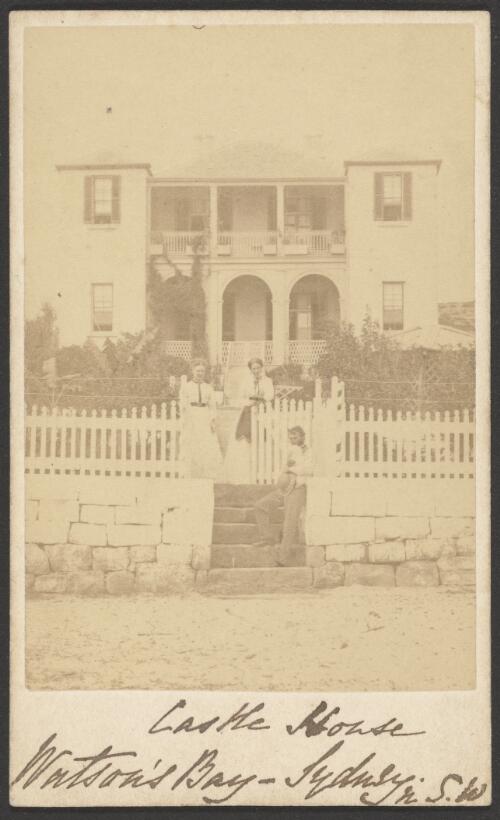 Castle House, Watsons Bay, North Sydney, New South Wales, ca. 1871 [picture] / Beaufoy Merlin, American & Australasian Photographic Company