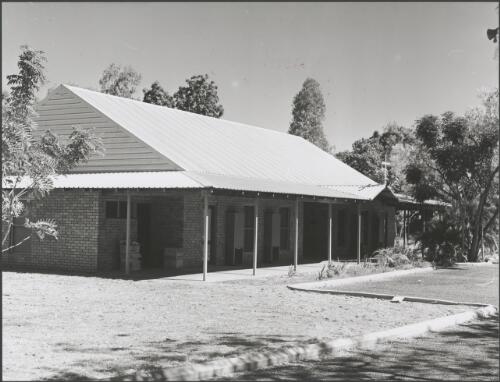 Church of England and Uniting Church, Kununurra. 1994 [picture] / Reg Alder