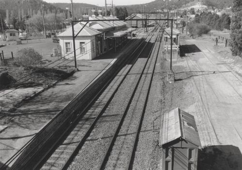 Old railway station Lithgow [picture] / photography by Raymond de Berquelle