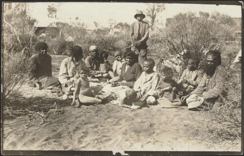 Group of Aboriginal adults and children, South Australia, ca. 1917 [picture]