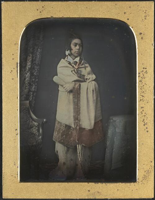 Hemi Pōmare, London, ca. 1846 [picture] / [Antoine Claudet]