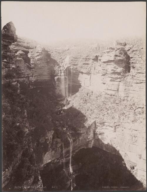 Wentworth Falls, Blue Mountains, New South Wales [picture] / Charles H. Kerry