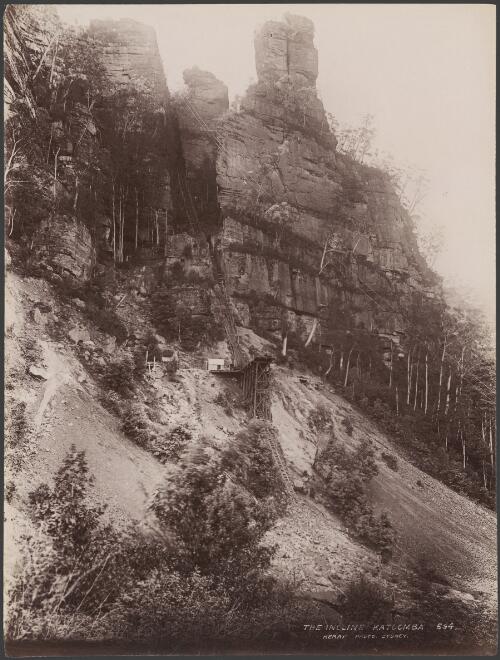The incline, Katoomba, New South Wales, 1890s? [picture] / Charles Kerry