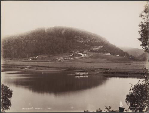 Wisemans Ferry, New South Wales, ca. 1895 [picture] / Charles Kerry