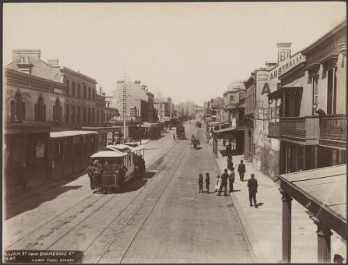 William Street from Boomerang Street, Sydney [picture] / C. Kerry