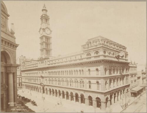 General Post Office, Sydney, New South Wales, 1904? [picture] / Charles Kerry
