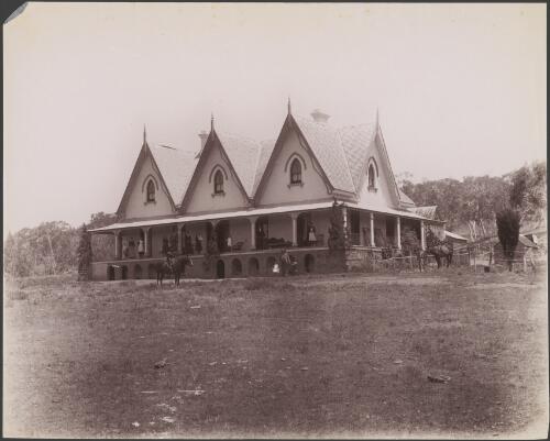 Mr Montague's Green Hills Station, Monaro, New South Wales, ca. 1890 [picture] / Charles Kerry