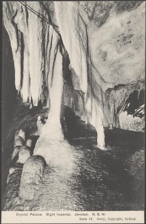 Crystal Palace, part of Imperial Cave, Jenolan Caves, New South Wales [picture] / Kerry Photo