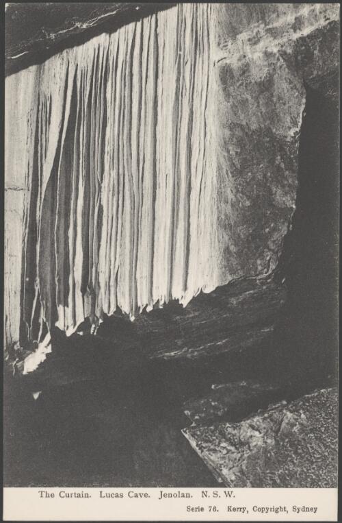 The Curtain, Lucas Cave, Jenolan Caves, New South Wales [picture] / Kerry Photo