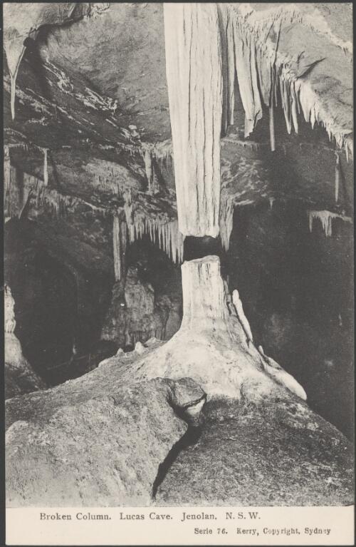 Broken Column, Lucas Cave, Jenolan Caves, New South Wales [picture] / Kerry Photo