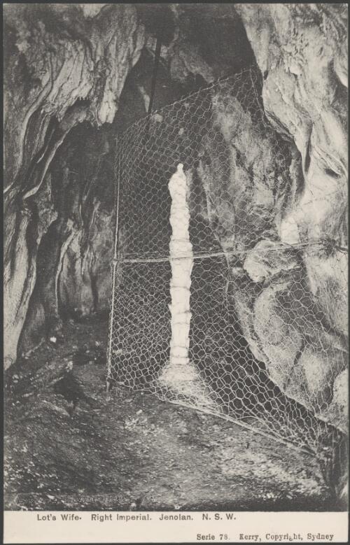 Lot's Wife, Imperial Cave, Jenolan Caves, New South Wales [picture] / Kerry Photo