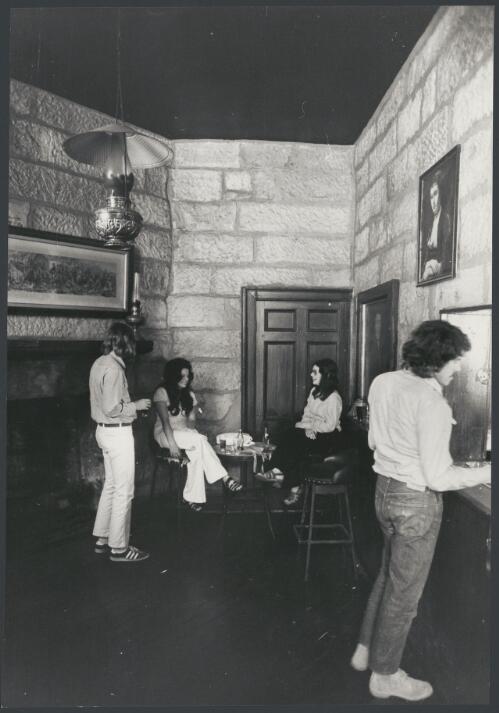 The sandstone walls of the bar in the Hero of Waterloo, The Rocks, Sydney, New South Wales, ca. 1972 [picture] / Bruce Howard
