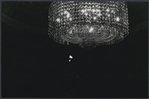 Chandelier in the Piano Bar of the Wentworth Hotel, Sydney, New South Wales, ca.1972 [picture] / Bruce Howard