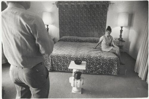 A bedroom in the Parmelia Hotel, Perth, Western Australia, ca. 1972 [picture] / Bruce Howard