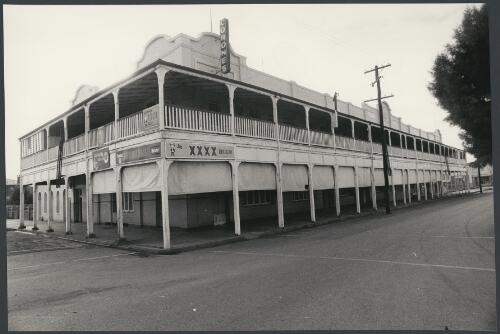 The Corones Hotel, Charleville, Queensland, ca. 1972, 1 [picture] / Bruce Howard