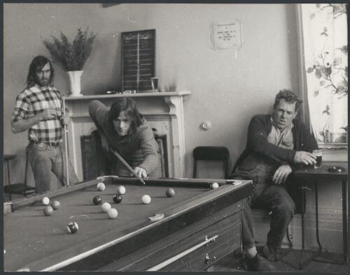 Playing pool, Commercial Hotel, South Morang, Melbourne, ca. 1972, 2 [picture] / Bruce Howard