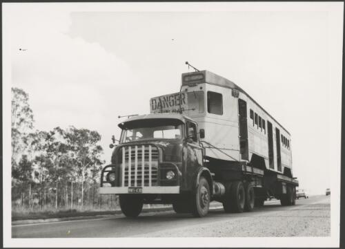 After the closure of the tramways, a tram on its way to an amusement park, Brisbane, ca. 1969 [picture]